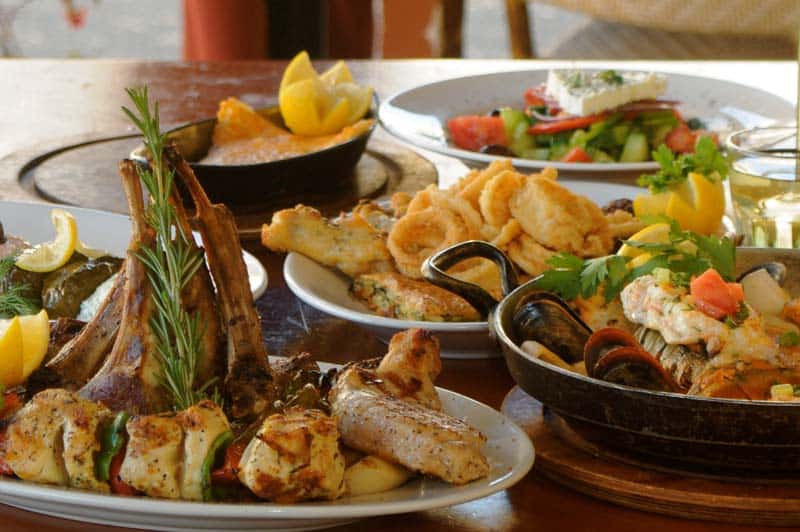 Holiday party food and drink | Taverna Opa Orlando