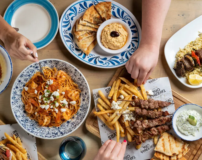 Lunch & Dinner menu | Taverna Opa Orlando