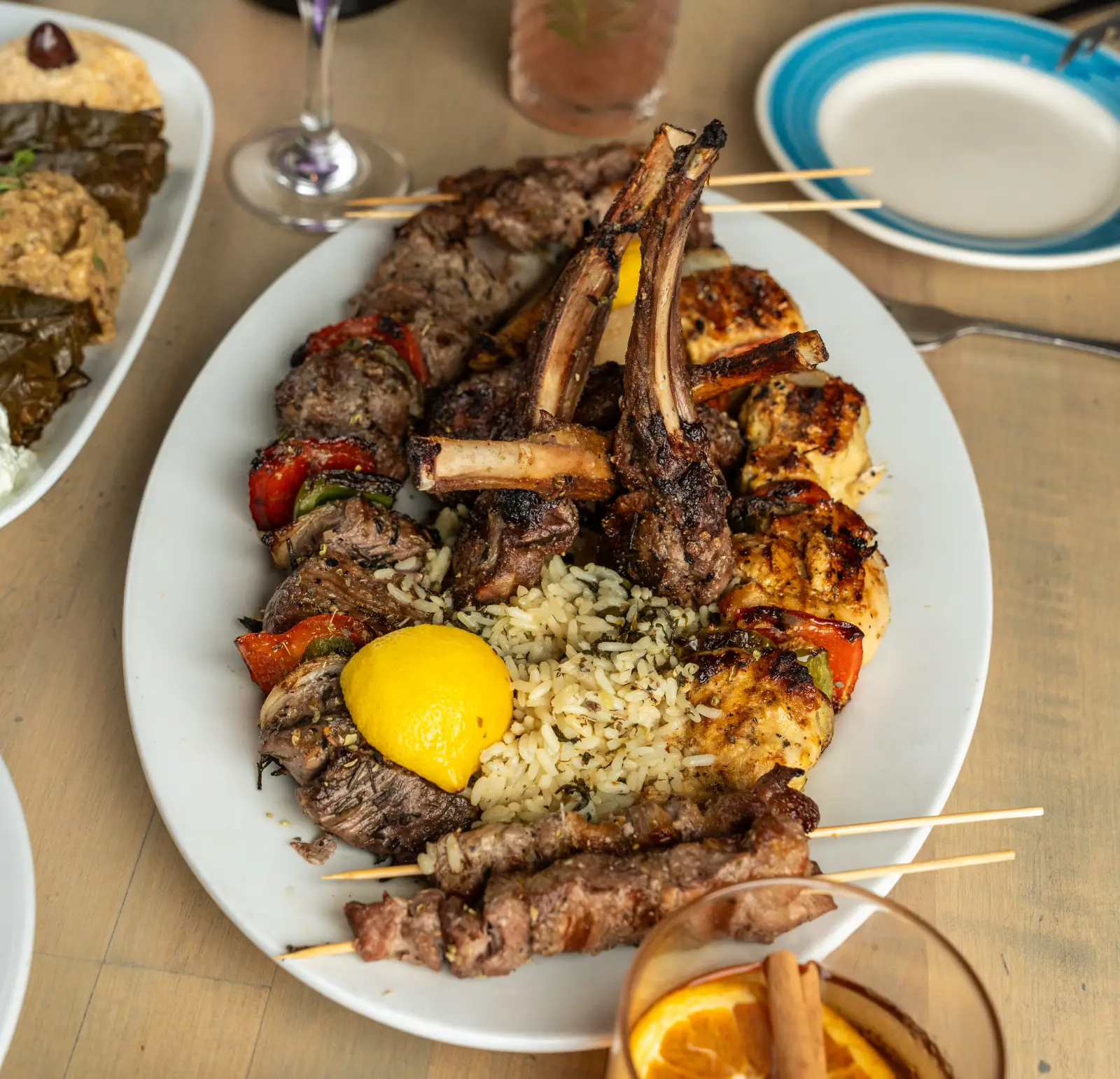 Traditional Cold Meze Appetizers