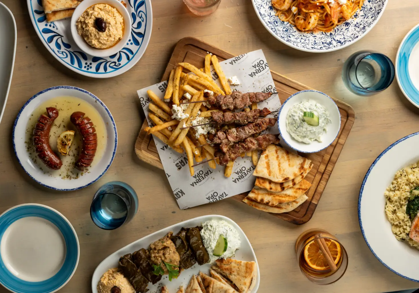 Traditional Hot Meze Appetizers
