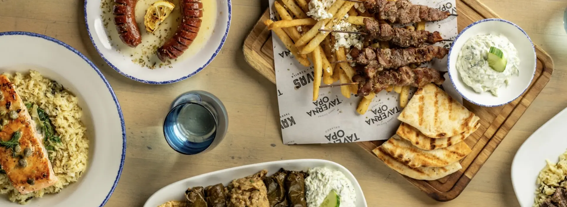 opa delivery take out banner