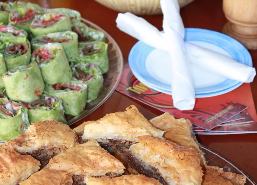 party catering orlando starters