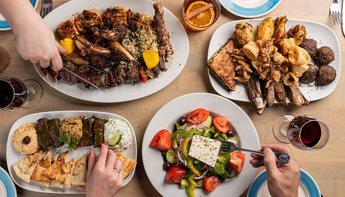 Taverna Opa Family Style Menu