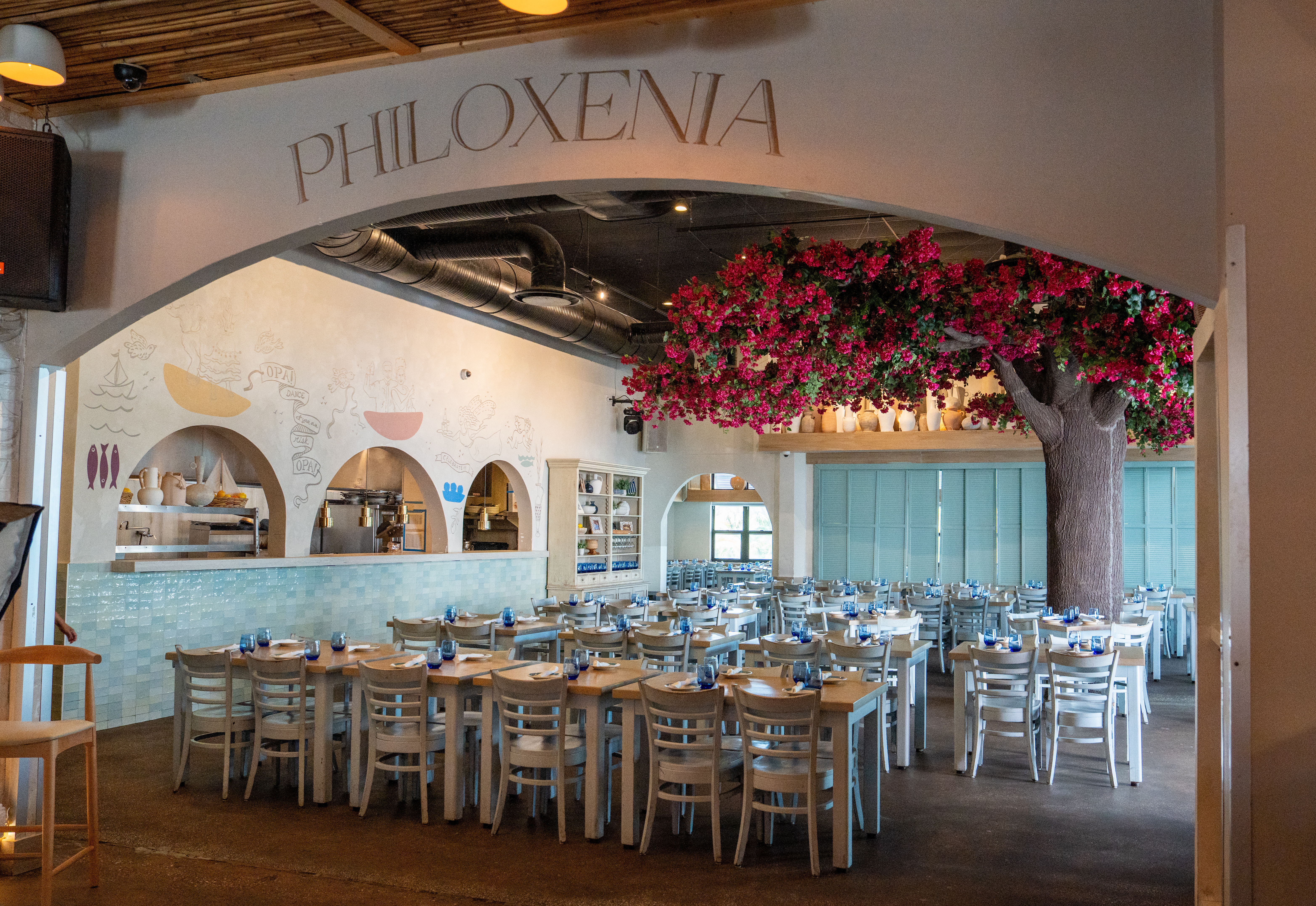Opa Main Room from Bar
